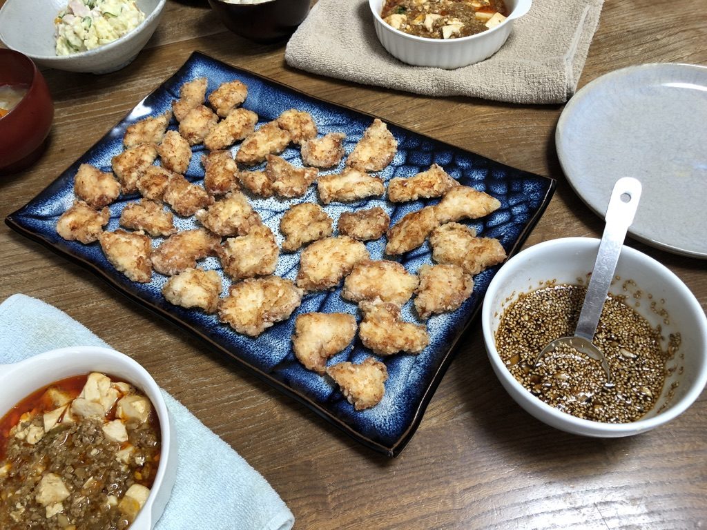 鶏むね肉の油淋鶏